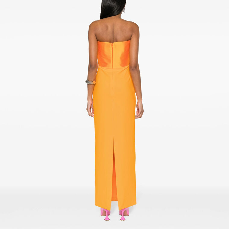 Afra Strapless Gown image number null