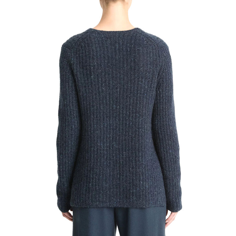 Cashmere Donegal Tunic Sweater image number null