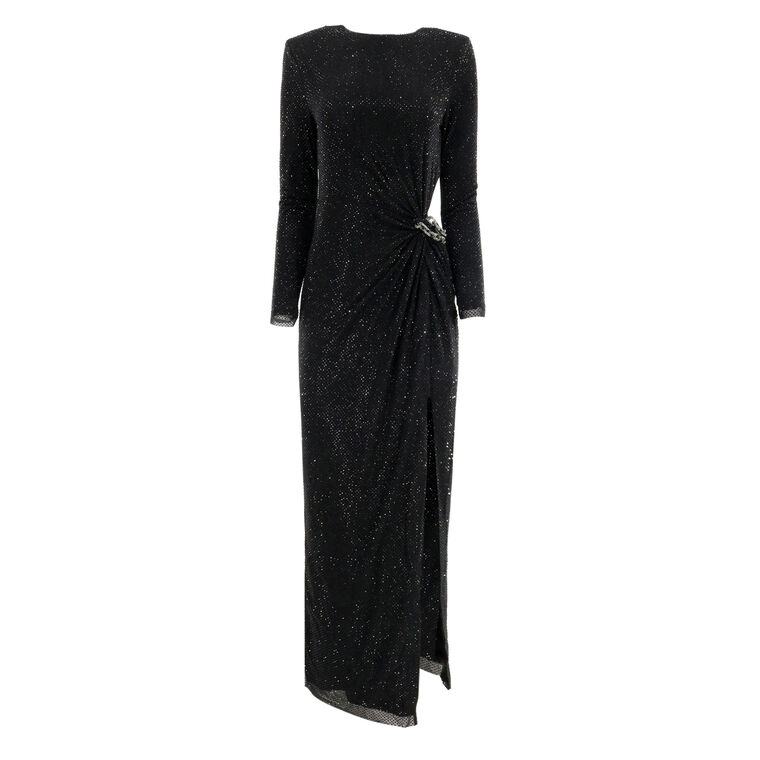 Rhinestone Embellished Maxi Dress image number null