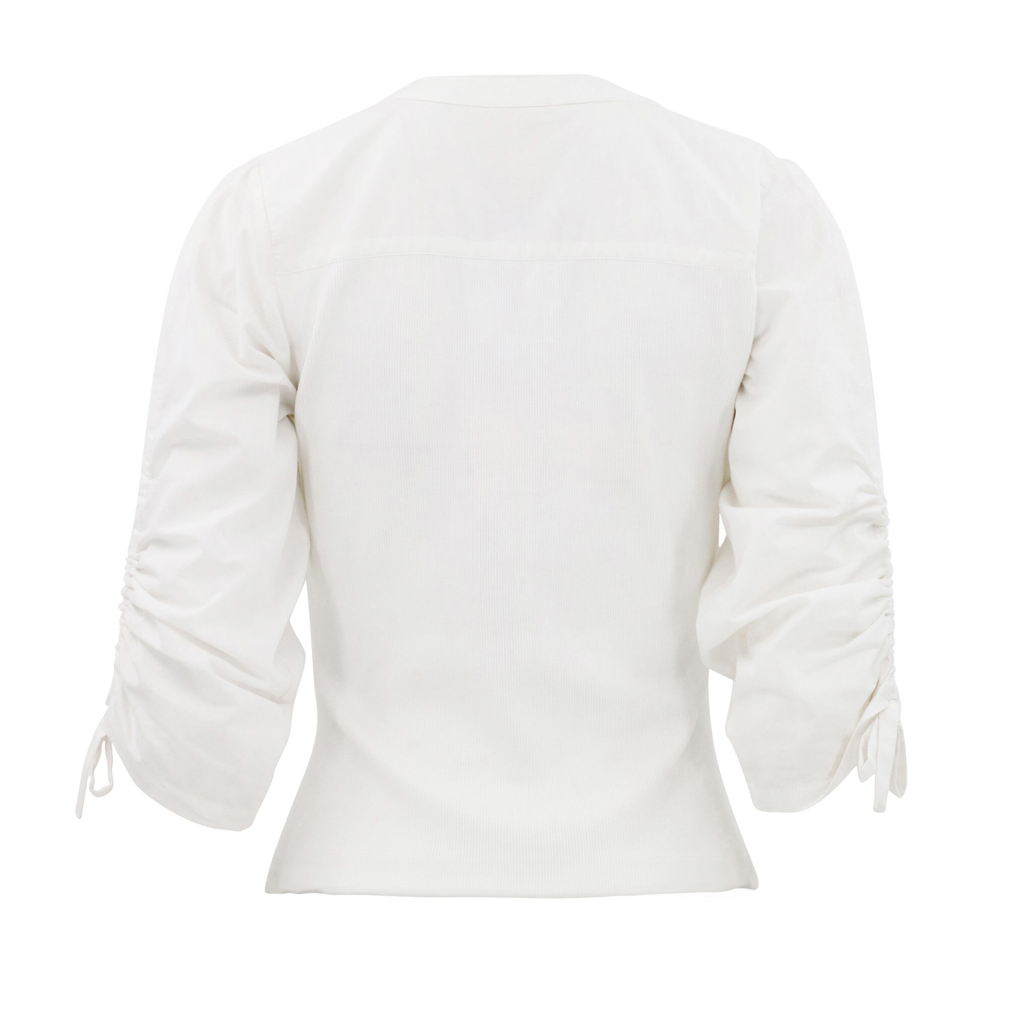 トップス theredthread S stamp bare tops white White Ribbed knit jersey tank top | PRADA