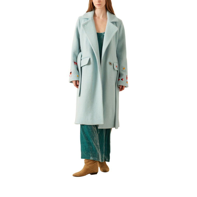 Officer Wool Coat image number null