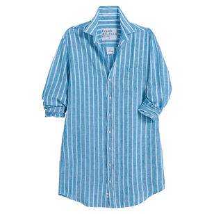 Mary Classic Long Sleeve Mini Shirtdress