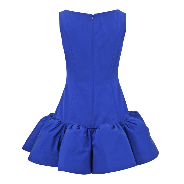 Scoop Neck Mini Volant Dress image number null