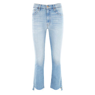 The Insider Crop Step Fray Jean