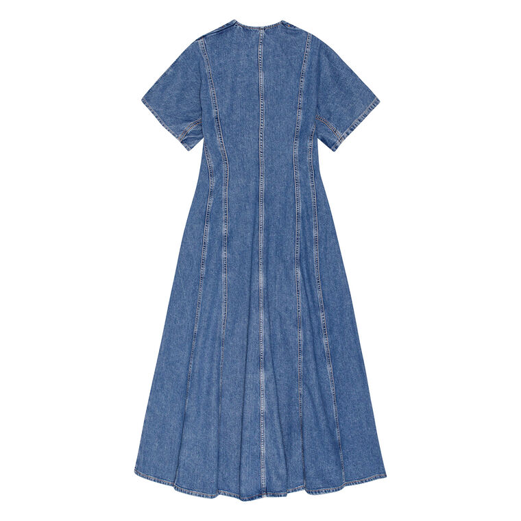 Future Denim Maxi Dress image number null