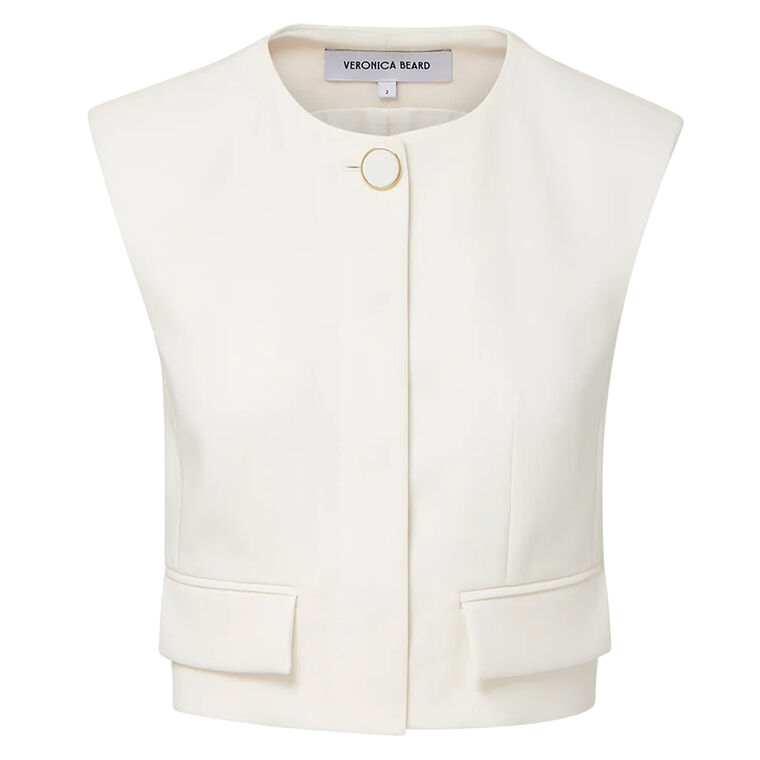 Cliffwood Cropped Vest image number null