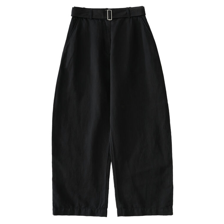 Belted Round Leg Pant image number null