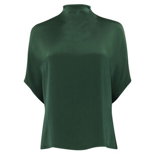 Satin Cape Tee