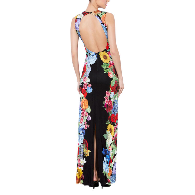 Delora Sleeveless Open Back Maxi Dress image number null