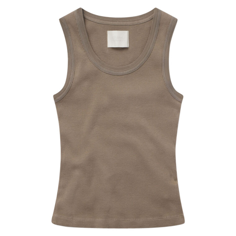 Inez Waffle Rib Tank image number null