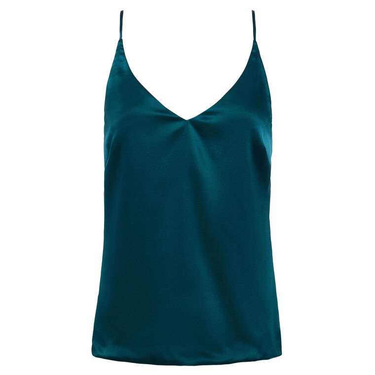 Gabriella Silk V-Neck Camisole image number null