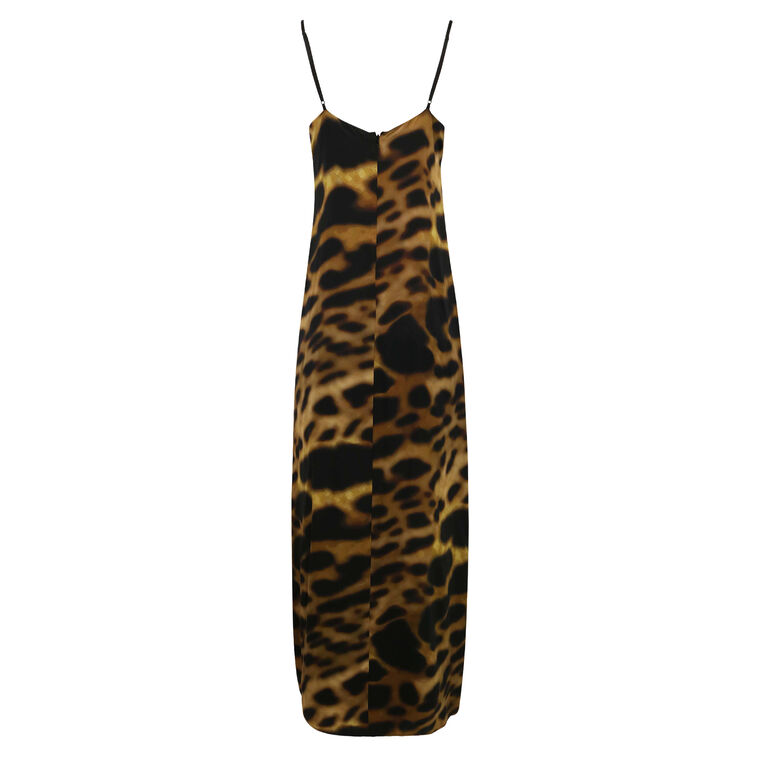 Kayla Leopard Maxi Dress image number null