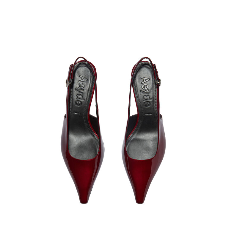 Catrina Patent  Leather Slingback Pumps image number null