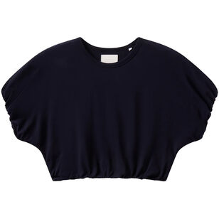 Gia Short Sleeve Bubble Tee