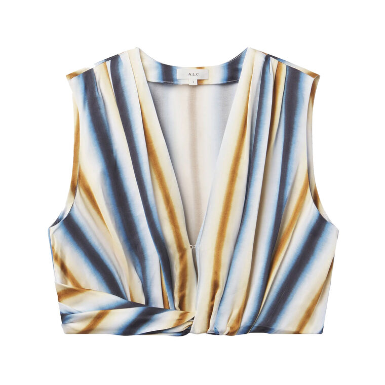 Brooklyn Striped Top image number null