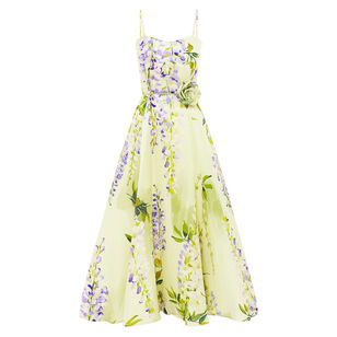 Mariela Sleeveless Belted Midi Dress