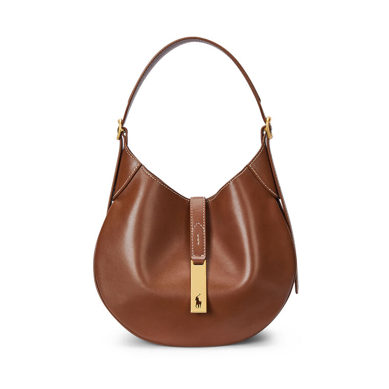 Small Polo ID Leather Shoulder Bag image number null