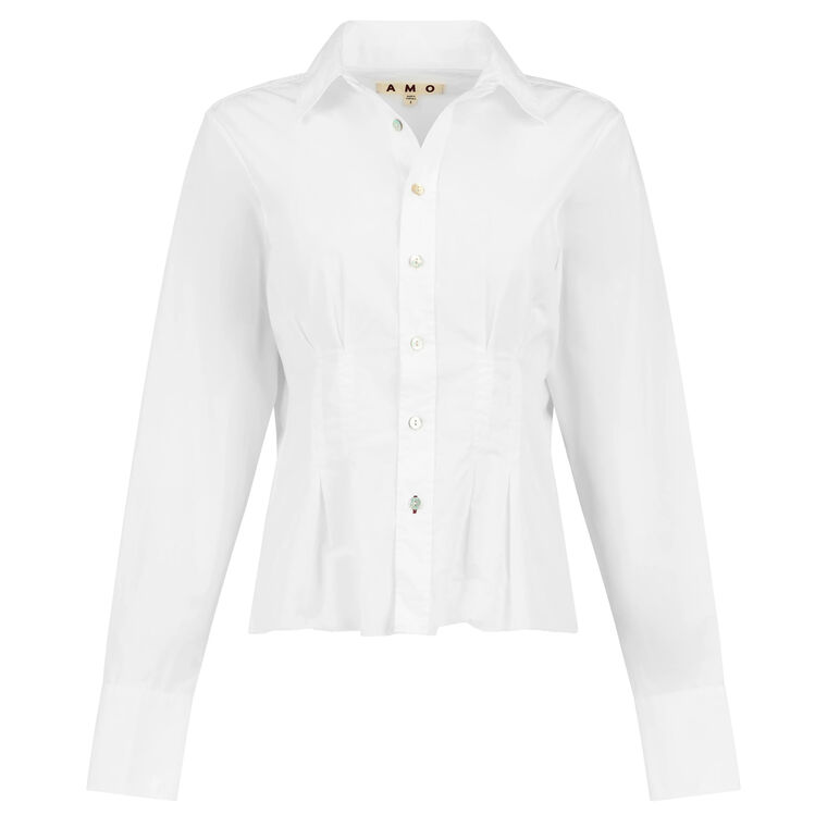 Lucinda Long Sleeve Poplin Shirt image number null