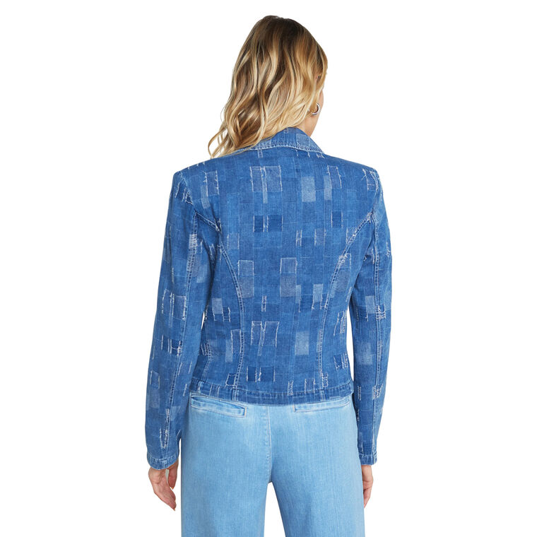 Wayne Denim Blazer image number null