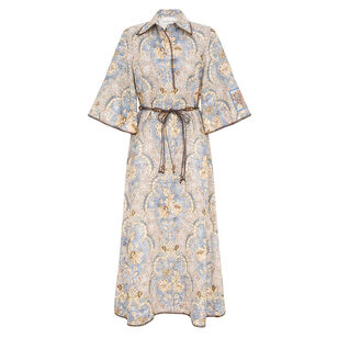 Daylight Tunic Belted Midi Dress