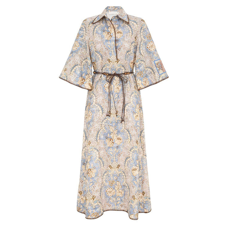 Daylight Tunic Belted Midi Dress image number null