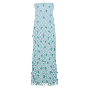 Iridessa Embellished Lattice Bustier Gown