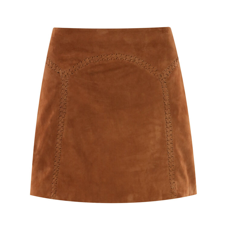 Juana Suede Skirt image number null