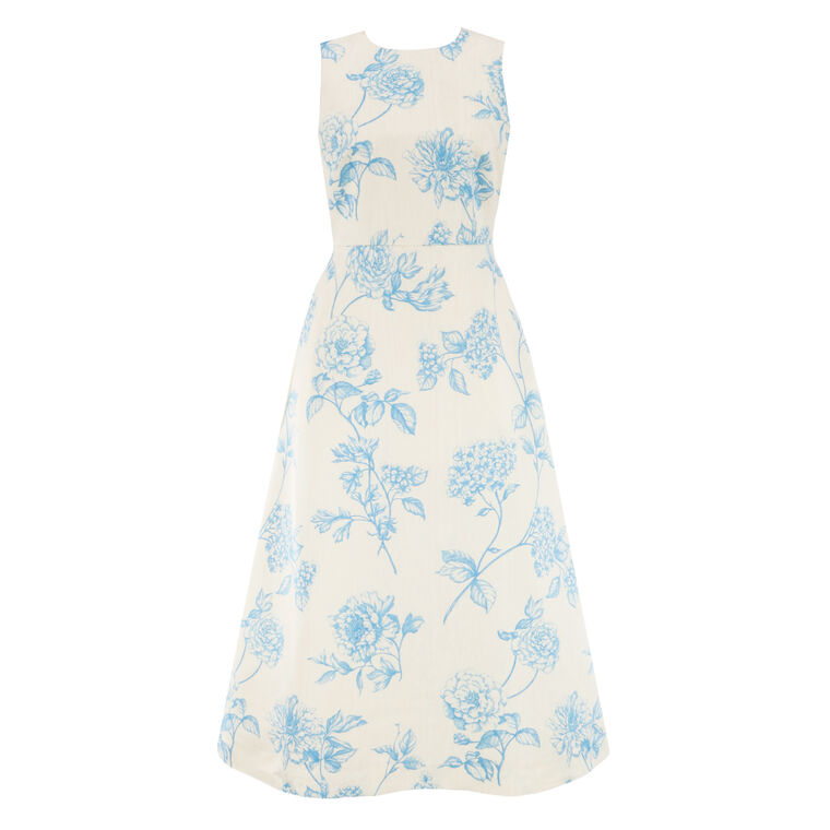Cristobal Sleeveless Midi Dress image number null
