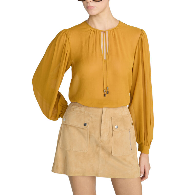 The Silk Amulet Blouse image number null