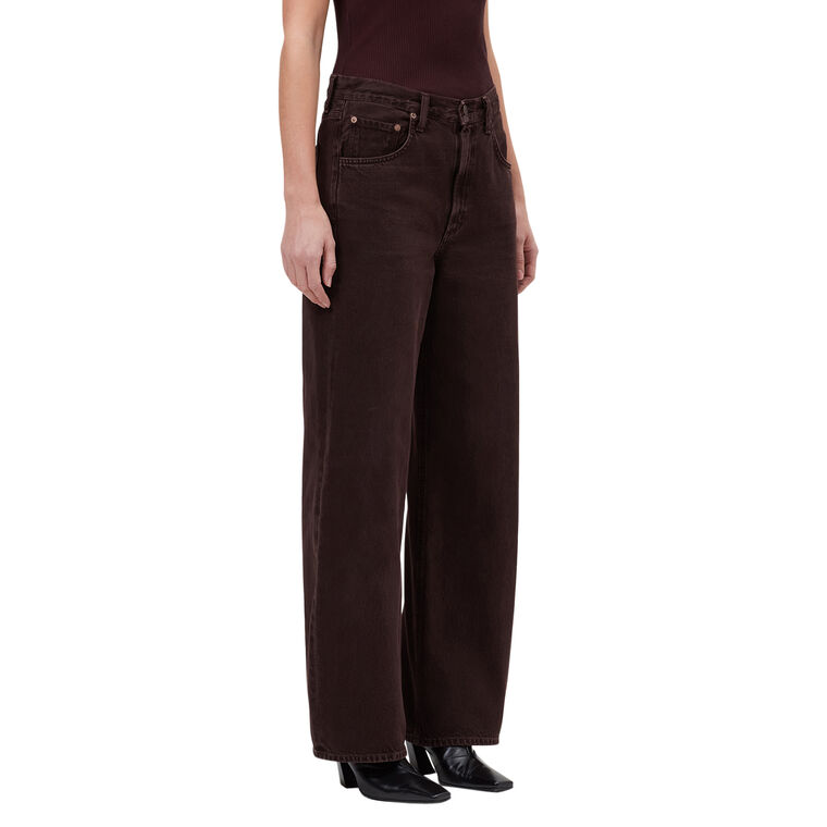 Low Curve Barrel-Leg Jean image number null