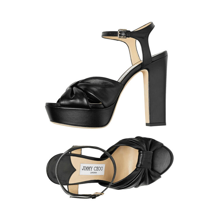 Heloise 120mm Leather Platform Sandal image number null