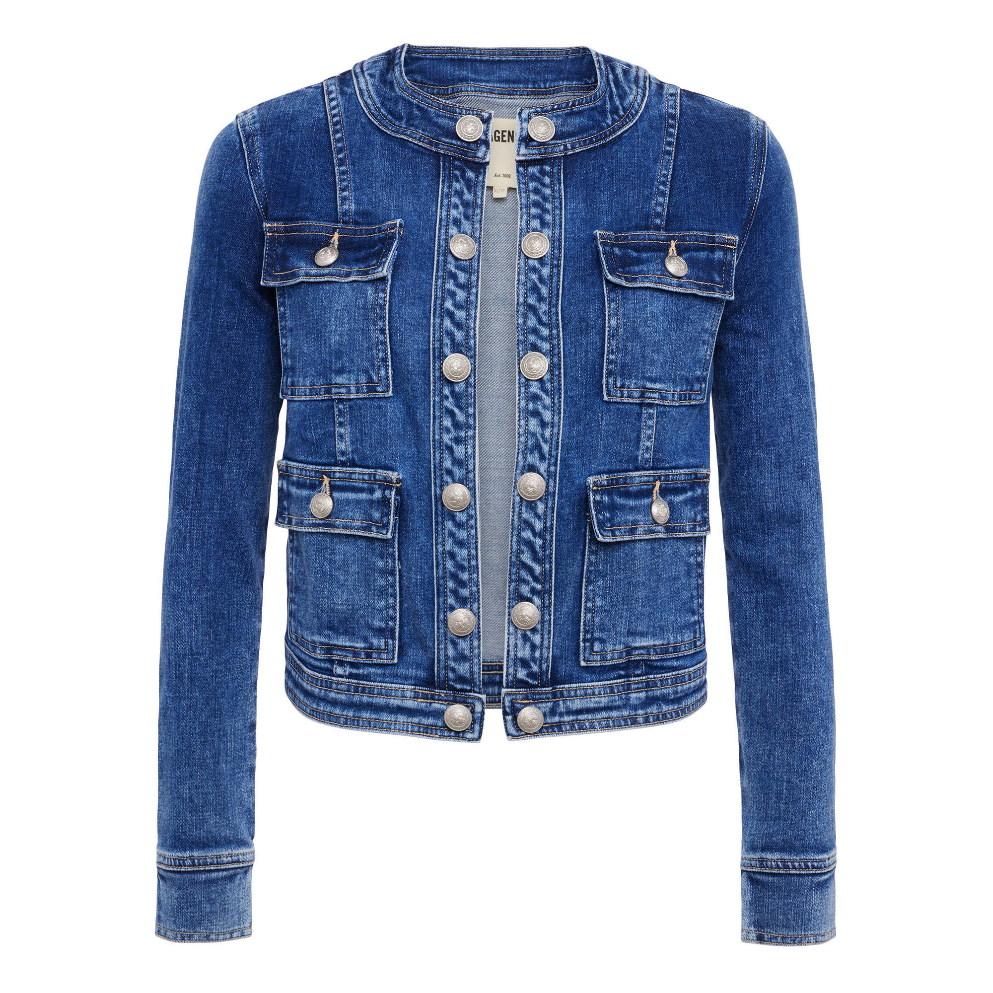 Johanna ortiz denim top jacket