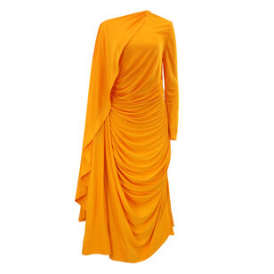 Viscose Jersey Draped Dress