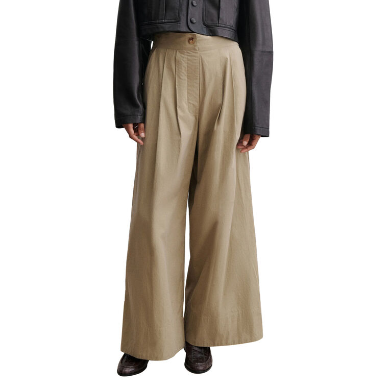 Coxsone Pleated High-Waisted Pant image number null