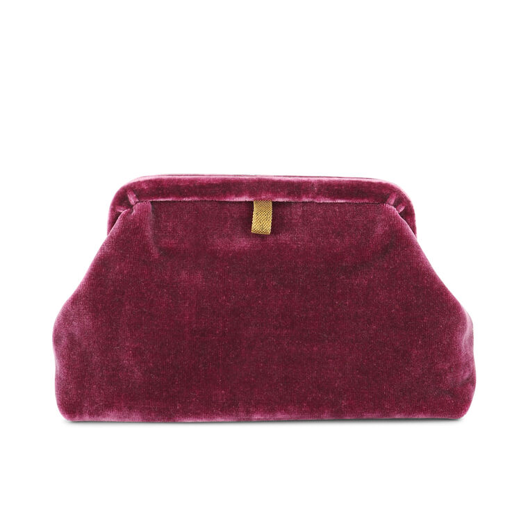 Liette Velvet Clutch image number null