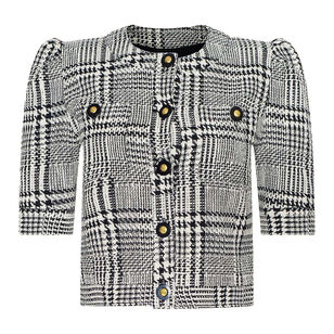 Allegra Cropped Tweed Jacket
