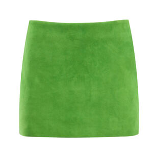 Crest Suede Skirt