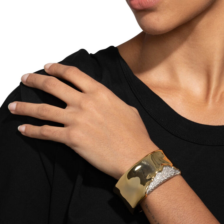 Solanales Wide Cuff Bracelet image number null