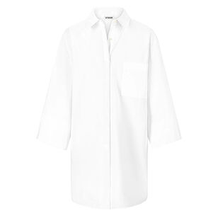 Nico Cotton Poplin Mini Shirt Dress