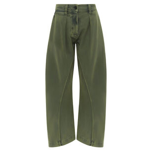 Mid-Rise Twisted Seam Trouser