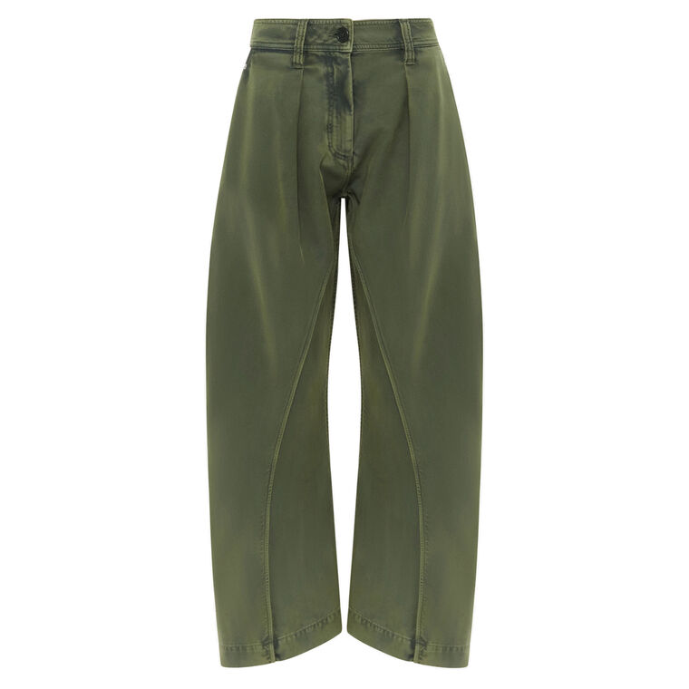 Mid-Rise Twisted Seam Trouser image number null
