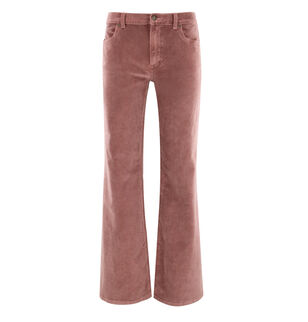 Ruby Straight-Leg Stretch Cotton Pant