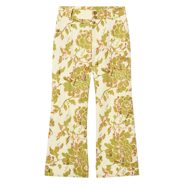 Hendrix Cropped Flare Pants image number null