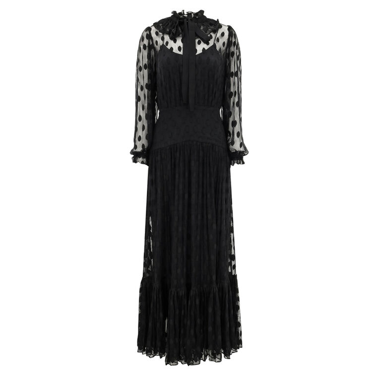 Carla Lace Long Sleeve Dress image number null