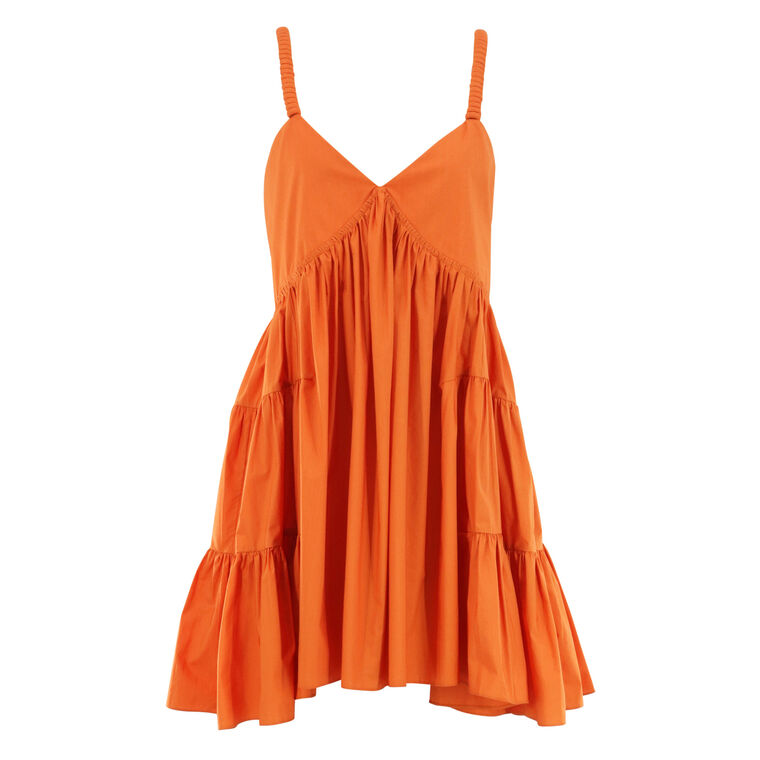 Eterno Sleeveless Cotton Mini Dress image number null