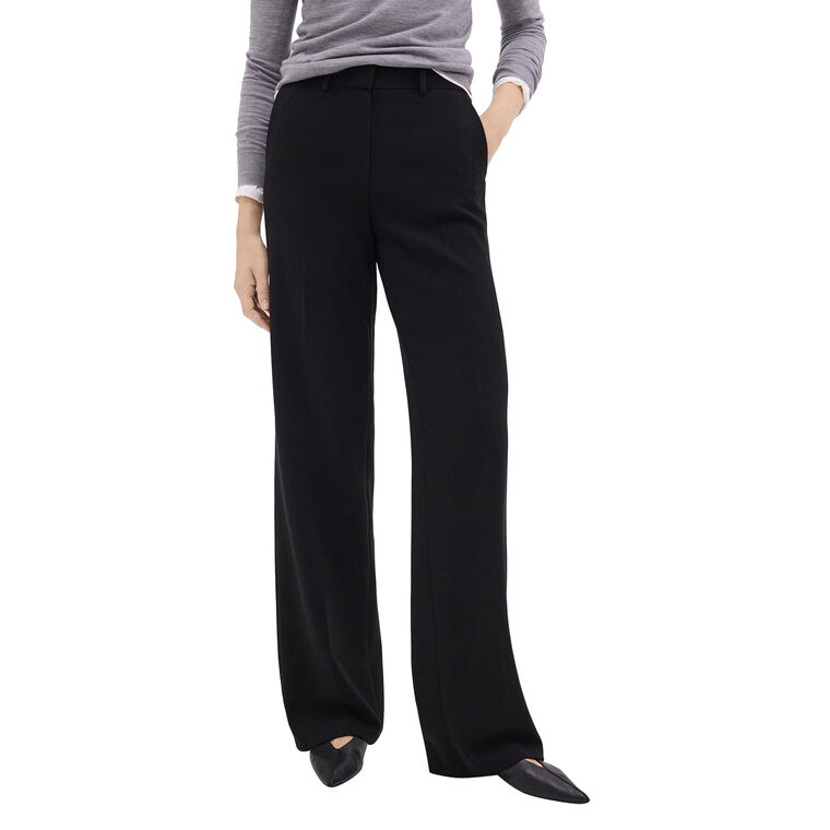 Admiral Crepe Relaxed Straight Pant image number null
