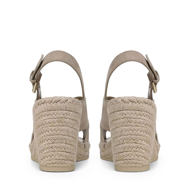 Georgia Suede Espadrille Wedge Sandals image number null