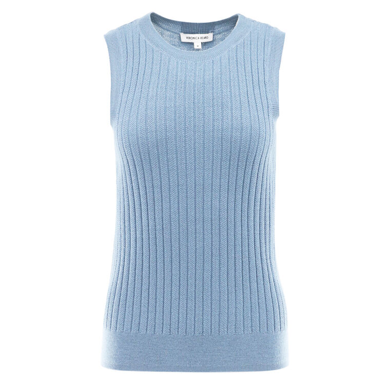Jerrel Ribbed Knit Tank Top image number null