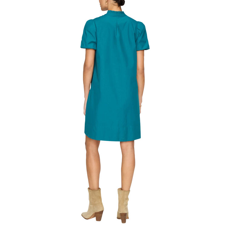 The Cameron Puff Sleeve Mini Dress image number null