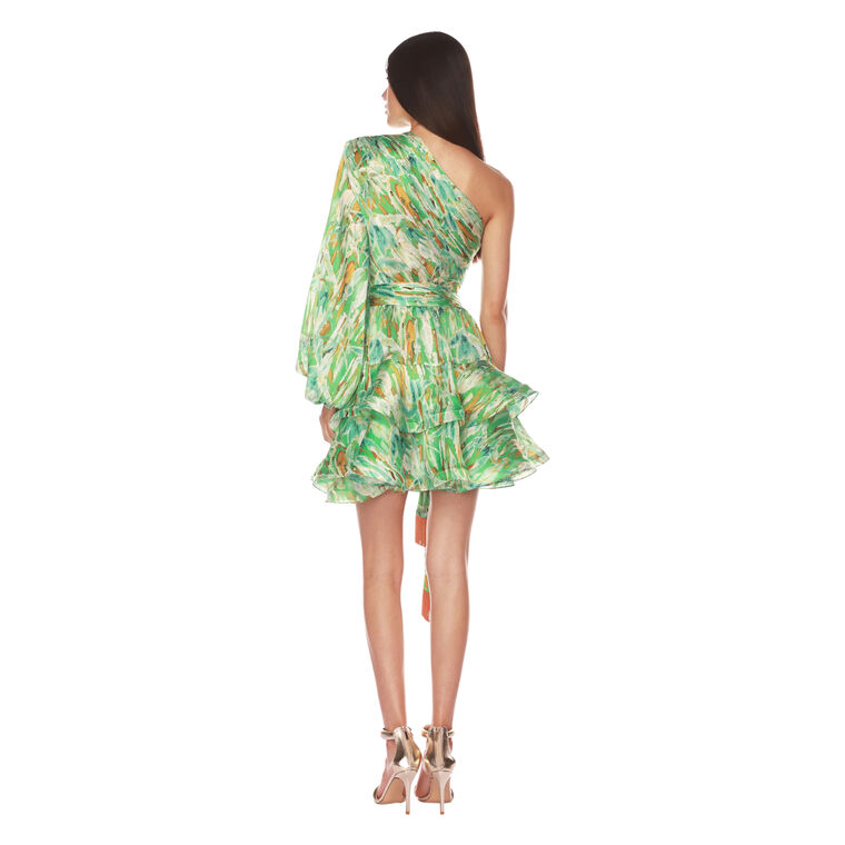 Bedouin Esperanza One Sleeve Mini Dress image number null